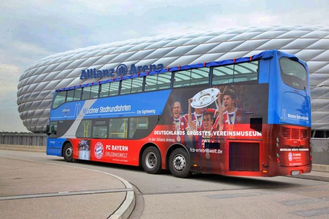 Munich City Tour Bus + FC Bayern Munich Allianz Arena Tour