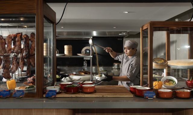 아카라 호텔 파타야 탈레 레스토랑 뷔페