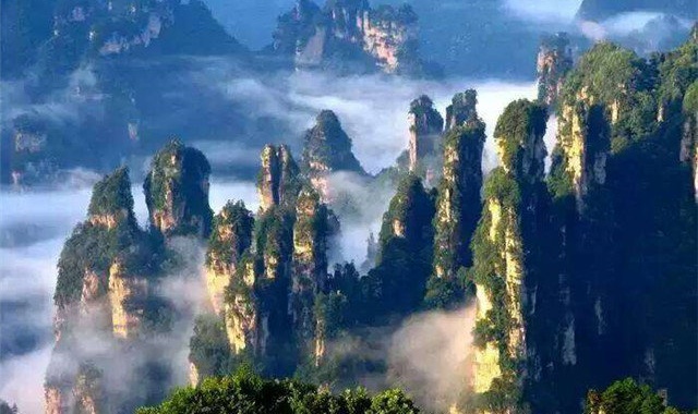 장가계 칠성산 전망대 & 충산찻집 일일 투어