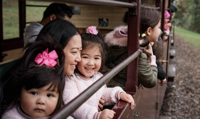 Melbourne: Puffing Billy Lakeside to Gembrook Return Tickets