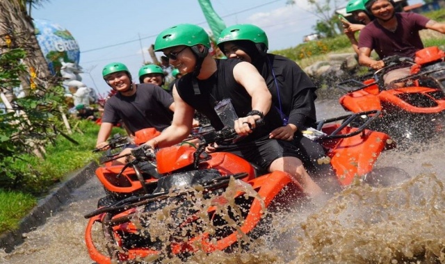 발리 아융강 스윙 & 래프팅 & ATV 투어