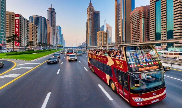 Dubai: Big Bus City Tour Bus