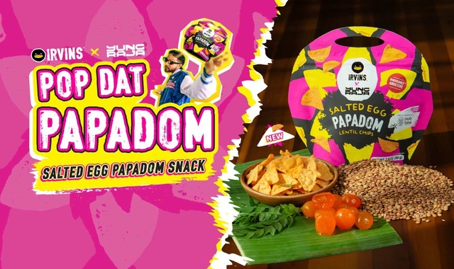 シンガポール・IRVINSソルテッドエッグチップス