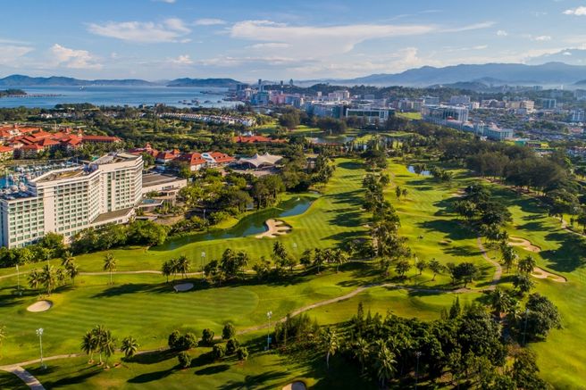 Sutera Harbour Golf Course, Kota Kinabalu - 18 Holes Green Fee + Cart Fee + Pick/Drop