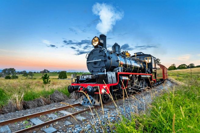 Gympie Mary Valley Rattler VIP Experience & 2-Course Meal