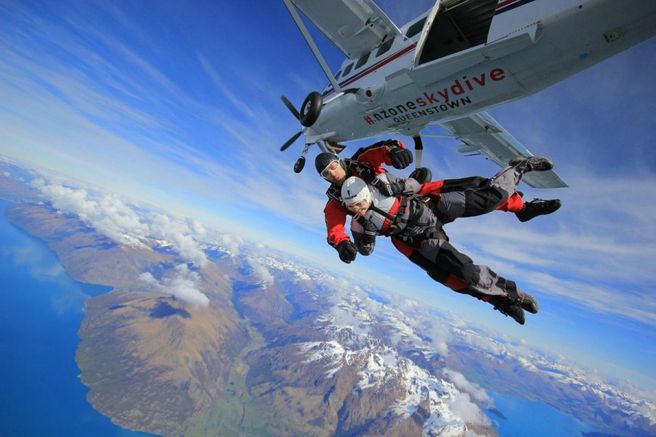 Queenstown NZone 12,000ft Skydive