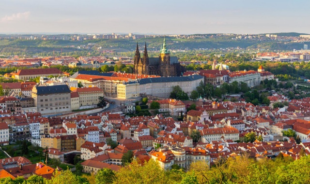 프라하 성 지구 투어