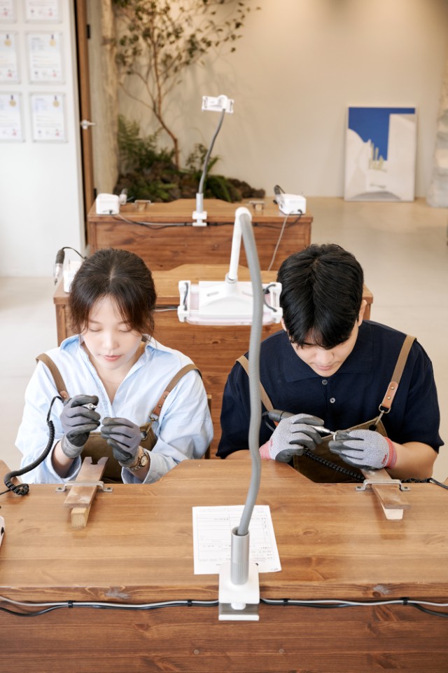 서울 홍대 반지공방 아뜰리에호수 커플링 공방체험