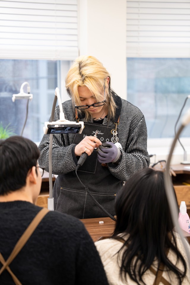 서울 성수 반지공방 아뜰리에호수 커플링 공방체험