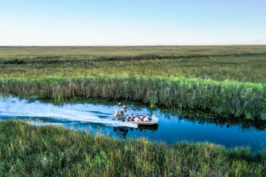 Miami Everglades National Park Airboat Tour & Wildlife Show Ticket