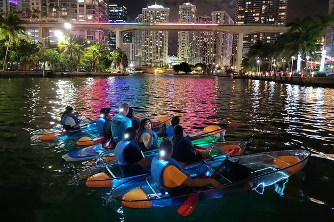Miami LED Night Kayak Tour