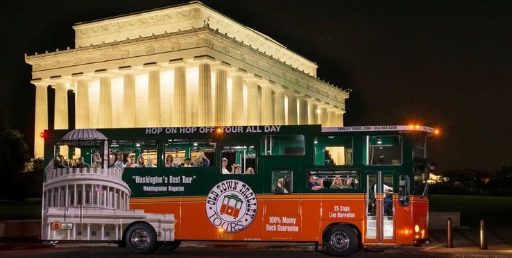 워싱턴 DC 트롤리 달빛 나이트 투어