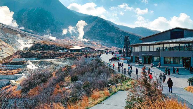 東京発 - 富士山フォトスポット日帰りツアー Dコース(箱根神社、芦ノ湖、大涌谷、忍野八海)