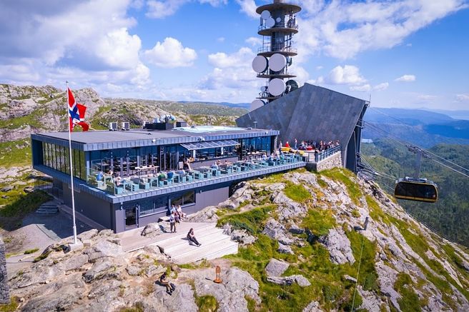 Bergen Ulriken Cable Car Round-Trip Ticket