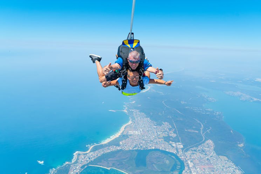 시드니 울릉공/뉴캐슬 스카이 다이빙