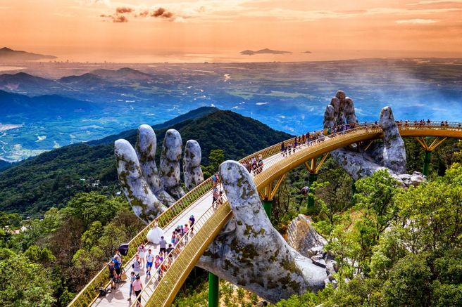 Da Nang Departure: Ba Na Hills & Golden Bridge Full Day Tour