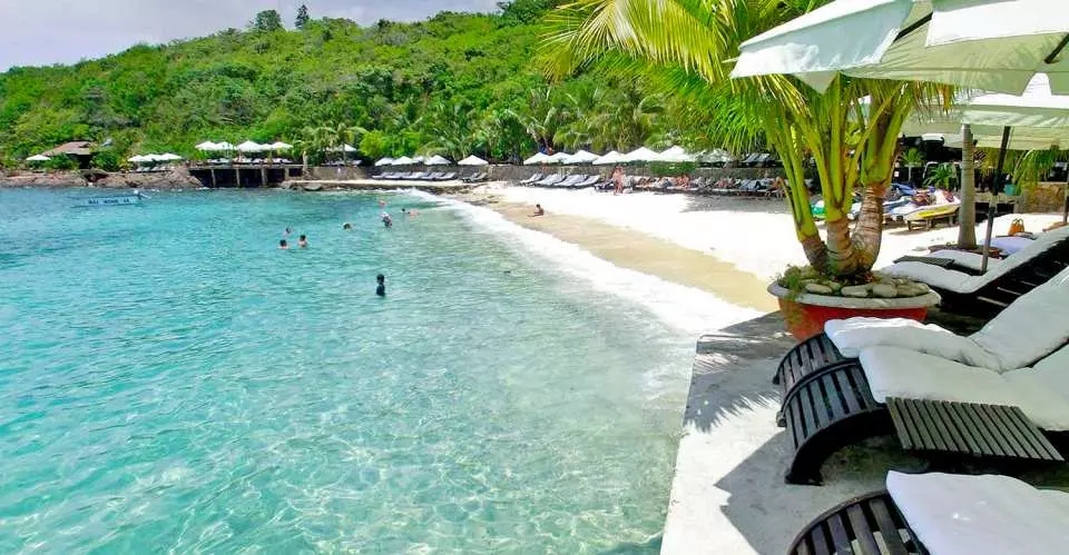 [산티아고] 나트랑 미니비치섬 입장 & 선베드 프라이빗 투어