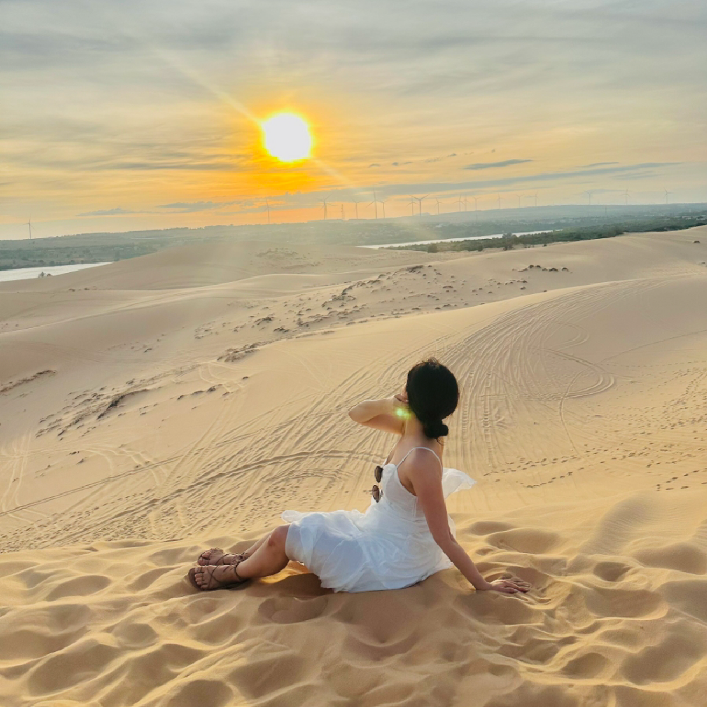 [산티아고] 나트랑 출발: 판랑 가성비 짧은 코스 반나절, 선셋 투어 (지프 탑승, 모래썰매 체험 포함)