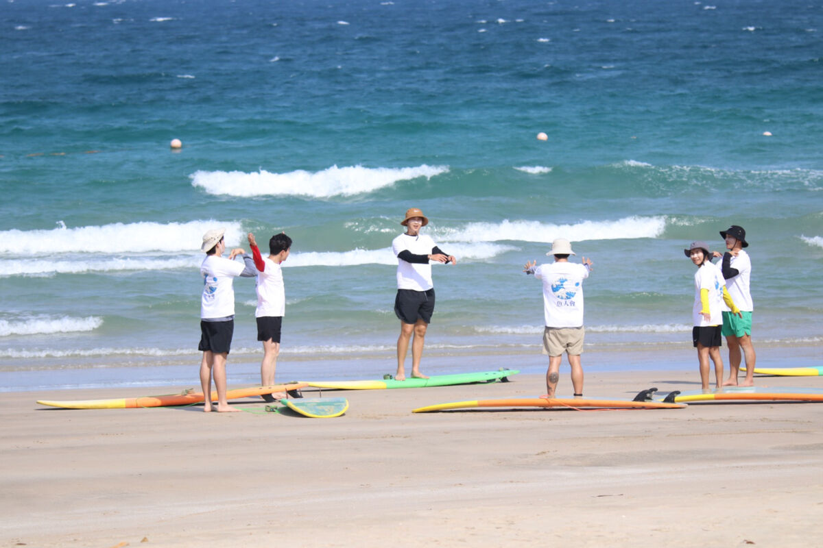 나트랑 바이다이 해변 서핑 강습 체험