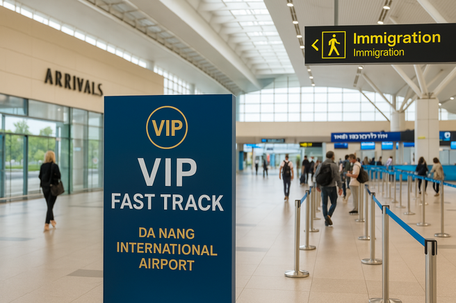 다낭 공항 VIP 입/출국 패스트트랙 서비스