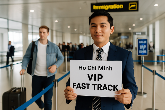 Ho Chi Minh Airport VIP Fast Track Service (Arrival/Departure)