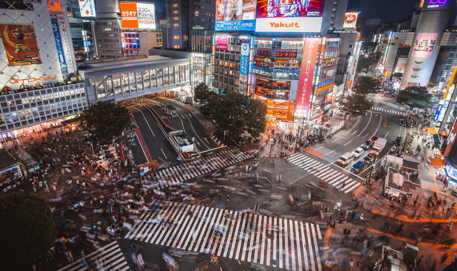 Tokyo: Shibuya Open Top Night City Tour Bus (Shibuya Street Ride)