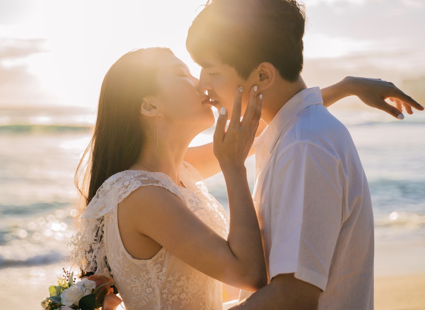 [무료픽업] 하와이 선셋공원 커플 스냅 사진 by 아넬라니 (90분)