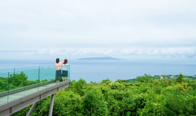 静岡・伊東 小室山尾根ルートみそら（往復バス乗車券＆往復ケーブルカー乗車券＆割引クーポン）