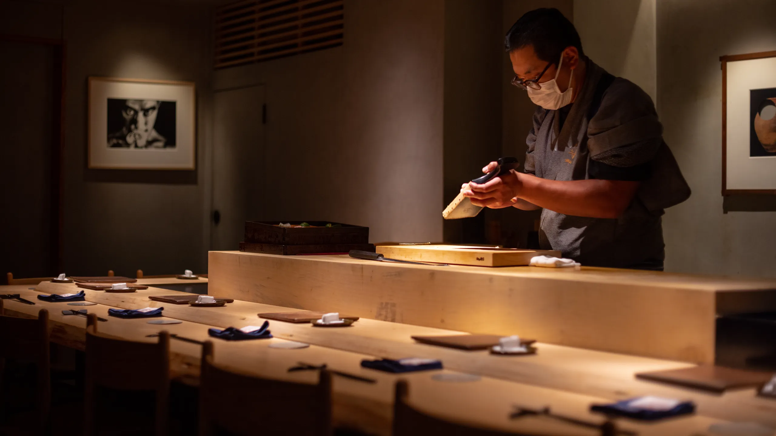 도쿄 나카메구로 우다츠 스시 - 미쉐린 1스타