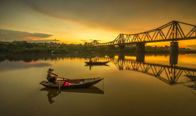 하노이 홍강 삼각주를 탐험하는 지프 투어
