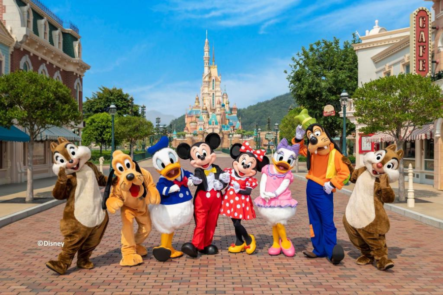 香港ディズニーランド®入場券+アーリーパークエントリーパス(1時間早い入場)