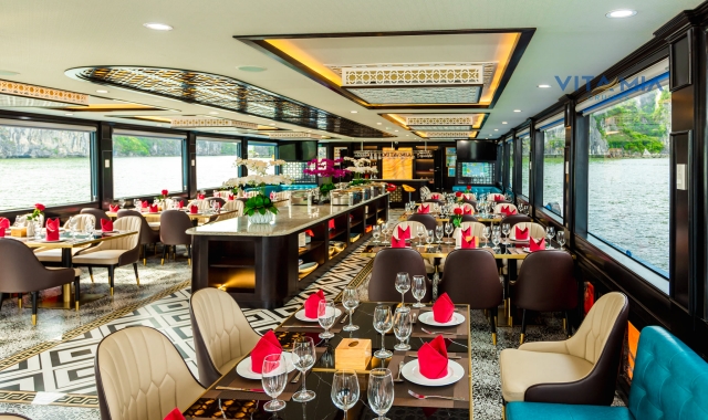 Departure from Hanoi: Halong Bay Queen Cruise