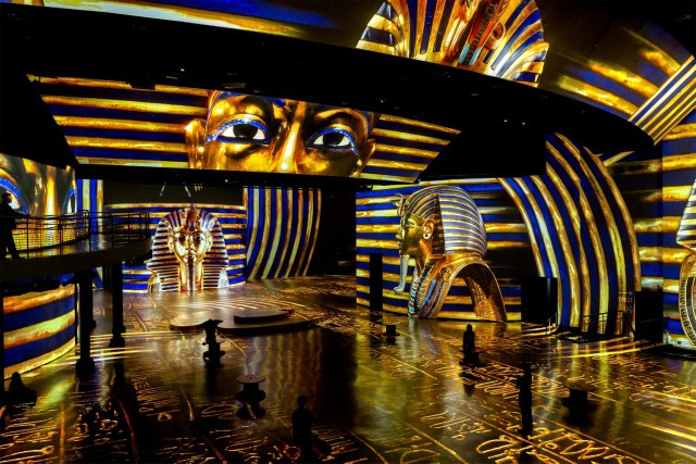 서울 워커힐 빛의 라운지 & 시어터 - 파라오의 이집트 & 이응노: 위대한 예술적 여정 서울-파리 전시 티켓 + 카페