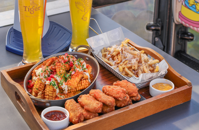 싱가포르 케이블카 스카이 다이닝