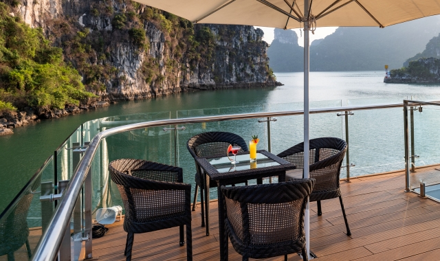 Departure from Hanoi: Ha Long Bay Jade Sails Cruise