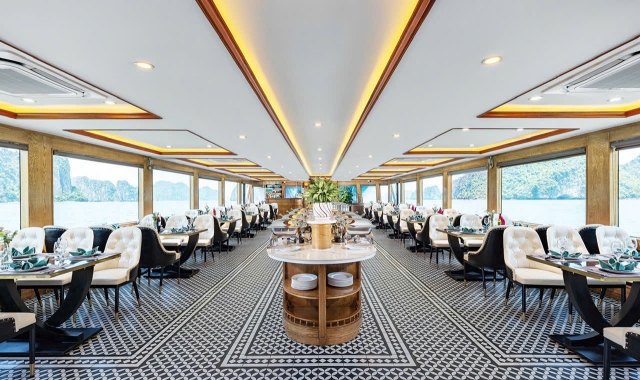 Departure from Hanoi: Ha Long Bay Heritage Luxury Cruise