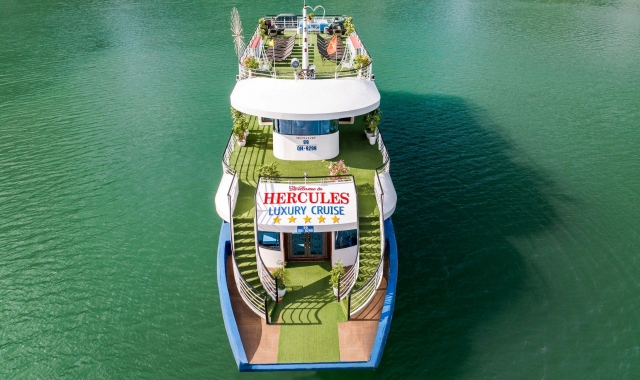 Departure from Hanoi: Ha Long Bay Hercules Cruise