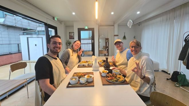 Seoul Mangwon Market K-Cooking Class Tour with a Michelin 1-Star Chef from Cheongdam-dong