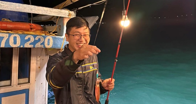 다낭 선셋 & 오징어 밤낚시 투어