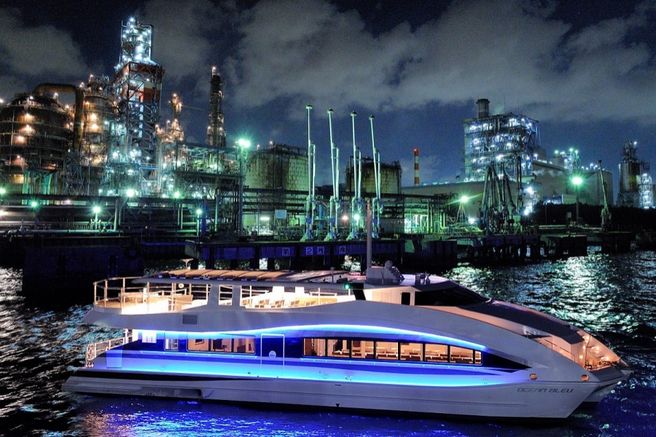 Yokohama Factory Night View Jungle Cruise