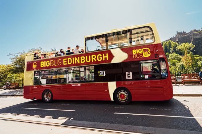 Edinburgh Big Bus City Tour (1-Day/2-Day Pass)
