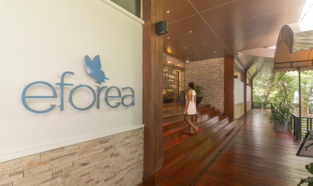 Bangkok eforea spa at Millennium Hilton