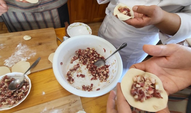몽골 울란바토르 가정식 전통 요리 쿠킹 클래스 (허르헉 BBQ, 부즈, 하이막)