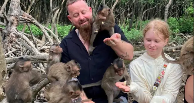 호치민 출발: 껀저 원숭이섬 일일 투어