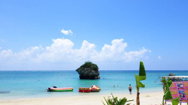 沖縄・南部半日観光　みーばるビーチコース
