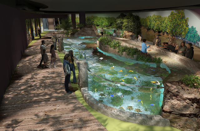 싱가포르 오셔너리움 입장권 & 돌핀 아일랜드 통합 패키지