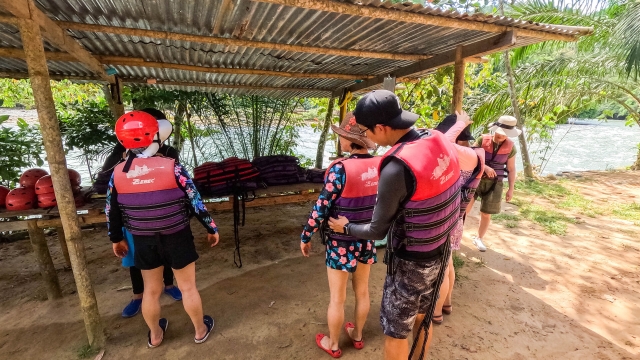 코타키나발루 카이두안 래프팅 (삼겹살 점심 포함)