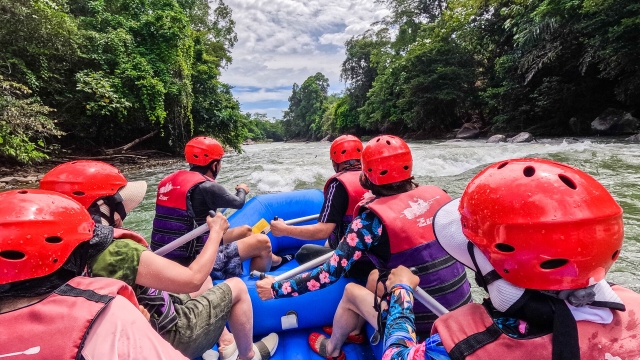코타키나발루 카이두안 래프팅 (삼겹살 점심 포함)