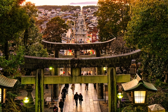 후쿠오카 출발: 큐슈 신사 도장깨기 일일 투어