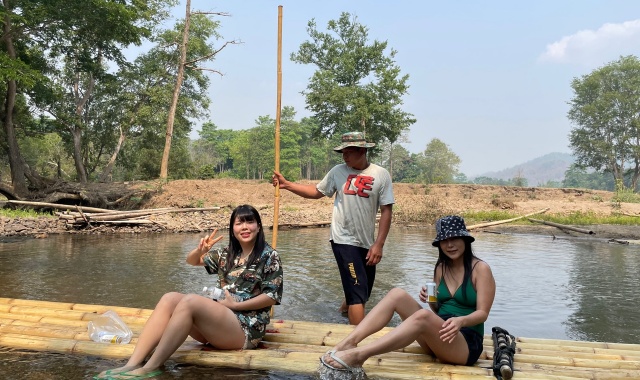 치앙마이 뱀부 래프팅 투어 (픽업/드랍, 입장권 포함)